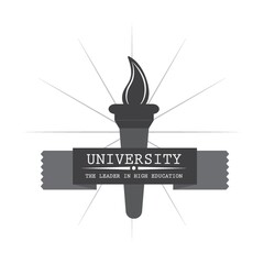 university logo element