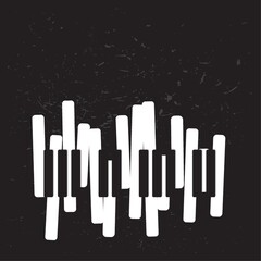 piano keys concept