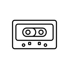 Obraz premium Cassette icon Design Vector Template Illustration