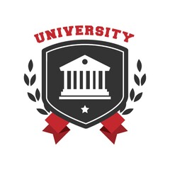 university logo element