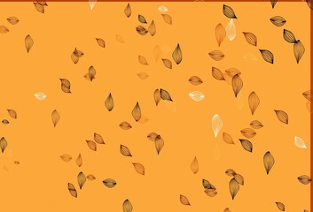 Light Orange vector hand painted texture.