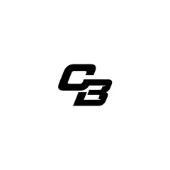 CB BC Letter Logo Design Template