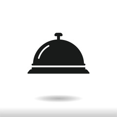 hotel bell icon vector eps 10