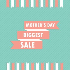 happy mothers day sales concept