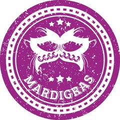 Obraz premium mardi gras design