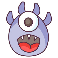 Fototapeta premium Happy Monster 