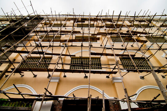 Bamboo structure