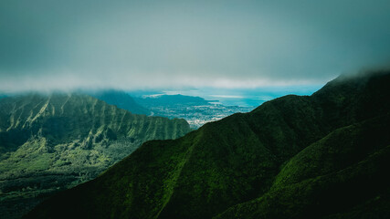 Konahuanui, Koolau Range, Oahu, Hawaii