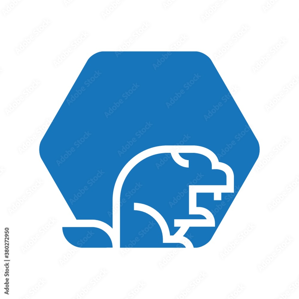 Canvas Prints beaver icon