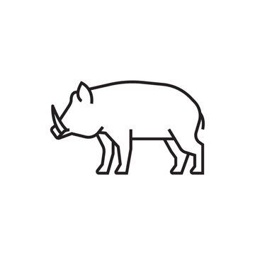 recommend clip art: wild boar