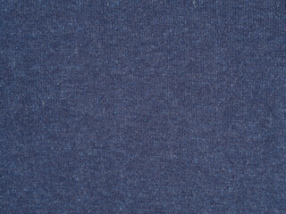 Blue knitted fabric texture background