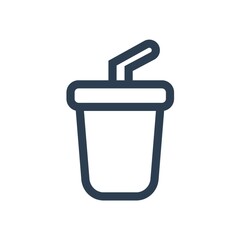 Soft drink cup icon