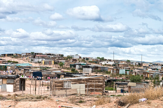 shantytown in South Africa