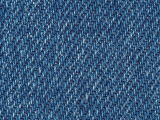 Blue denim jeans fabric closeup macro texture, background, pattern