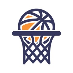 Basketball hoop icon