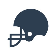 Sports helmet icon