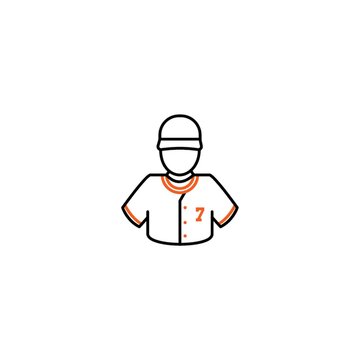 recommend clip art: Baseball player icon