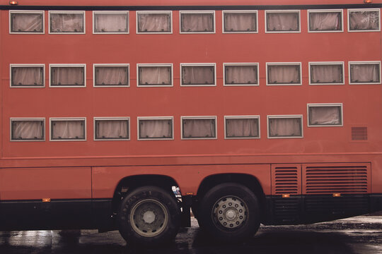 Crazy 3 story tourist bus with sleeping compartments