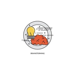 Brainstorming icon