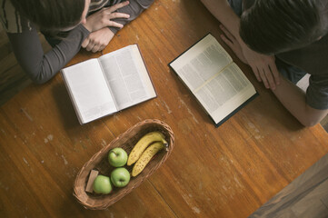 Friends during Bible study