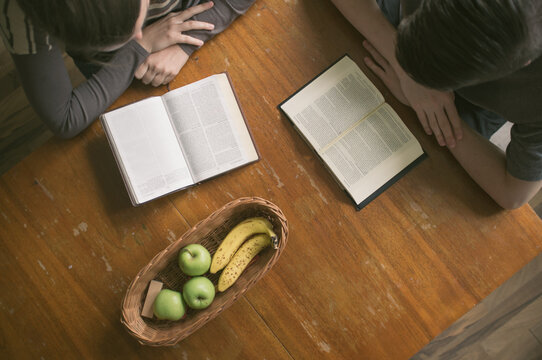 Friends during Bible study