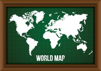 world map design