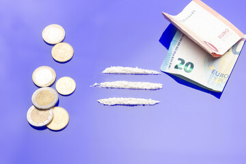 Illegal drug powders