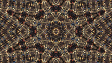 Beautiful printed motifs for textile, ceramics, wallpaper and design. Kaleidoscope images.