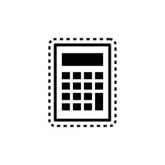 Fototapeta na wymiar Calculator icon illustration.