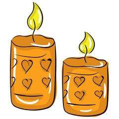 Love Candles 