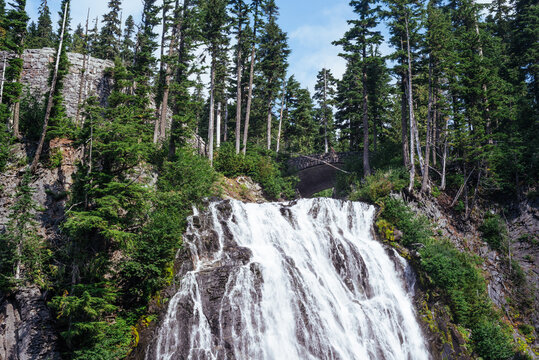 Narada Falls at Mt Rainier National Park