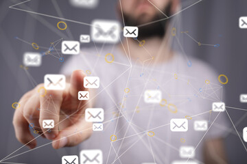 contact communication support contact concept service