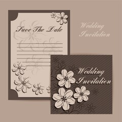 Wedding invitational card design