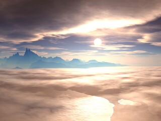 Obraz premium Beautiful mountain landscape