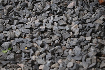 Close up look for small  blue stone