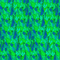 Sea of Spears green and blue