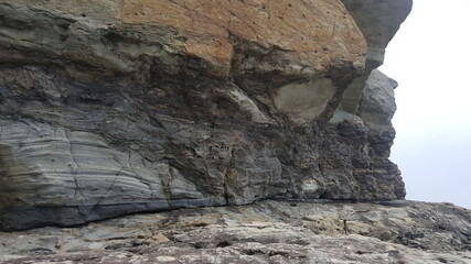 rock in the mountains