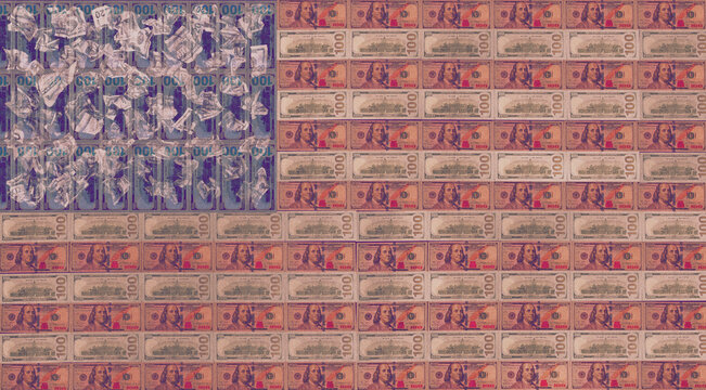 American Flag Currency