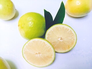 Fototapeta na wymiar lemon lime