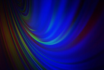Dark Blue, Green vector abstract layout.
