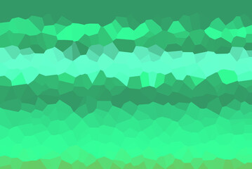 Emerald Green Low Poly Gradient Crystallize Background Illustration