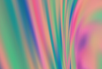 Light Green, Red vector glossy abstract backdrop.