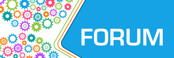 Forum Blue Rounded Squares Colorful Gears Circulars Left 