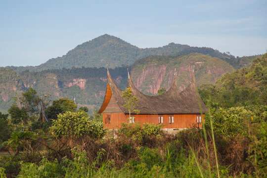 Minangkabau House in the Jungle