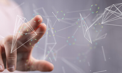 organization network team concept networking.