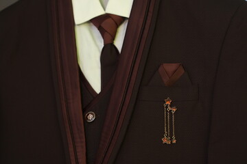 close up of blazer