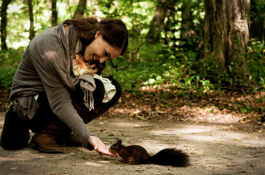 Feeding Squirrel