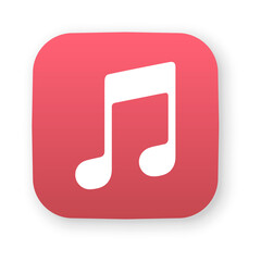 Vector music icon. Special edition. Trendy flat design vector illustration, quality concept for web banners, web and mobile applications, infographics. Vector icon isolated on gradient background