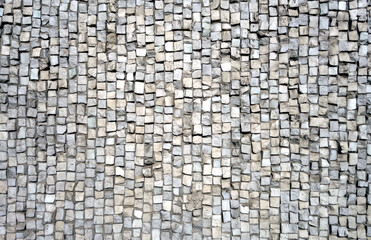 Stone pavement texture.