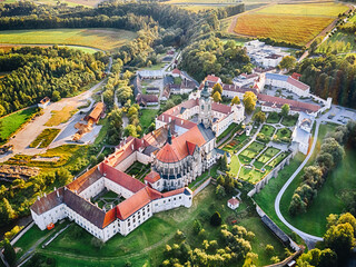 Stift Zwettl monastery in the Waldviertel region, Lower Austria.